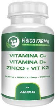 Vitamina C 500Mg 60 Caps  OficialFarma - Aumento da Imunidade