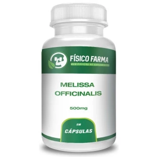 Melissa Officinalis 500mg | poderoso calmante, é 100% natural