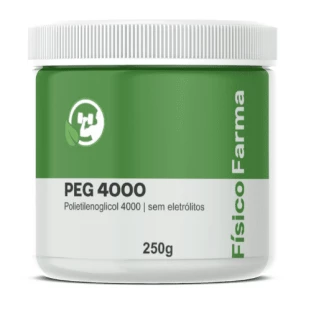 PEG 4000 (polietilenoglicol 4000) 250 Gramas