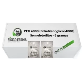 PEG 4000 (Polietilenoglicol 4000) Sachês 5g
