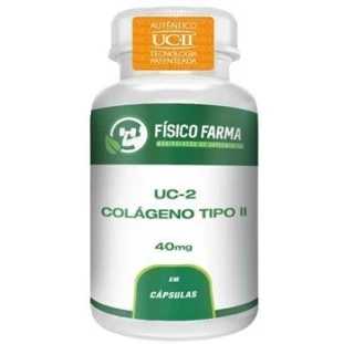 UC-II 40 mg - Colágeno Tipo 2 Não desnaturado 40mg