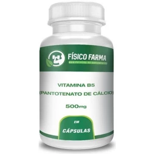 Vitamina B5 - Pantotenato de Cálcio 500mg